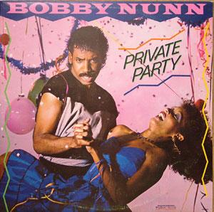 Front Cover Album Bobby Nunn - Private Party