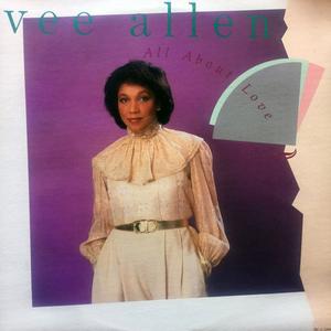 Front Cover Album Vee Allen - All About Love