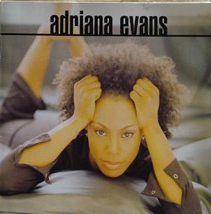 Front Cover Album Adriana Evans - Adriana Evans