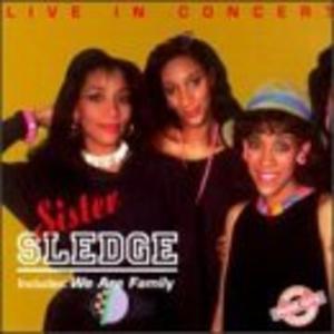 Front Cover Album Sister Sledge - Live In Concert
