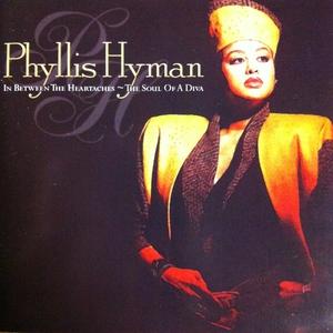 Front Cover Album Phyllis Hyman - In Between The Heartaches - The Soul Of A Diva