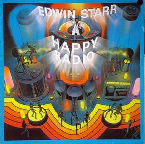 Front Cover Album Edwin Starr - H.A.P.P.Y. Radio