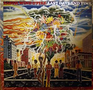 Front Cover Album Wind & Fire Earth - Last Days And Time
