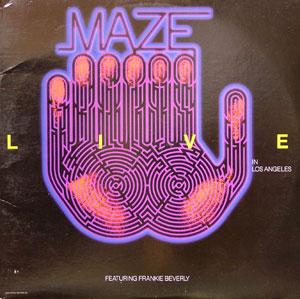 Front Cover Album Maze - Live In Los Angeles