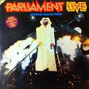 Front Cover Album Parliament - Parliament Live - P Funk Earth Tour