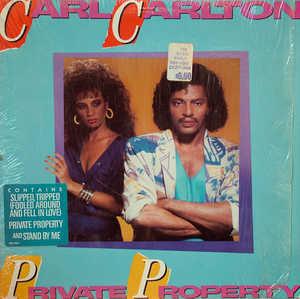 Front Cover Album Carl Carlton - Private Property