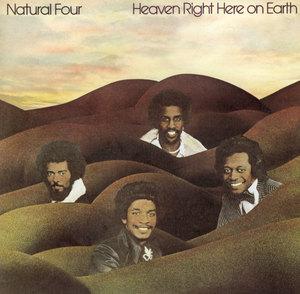 Front Cover Album The Natural Four - Heaven Right Here On Earth