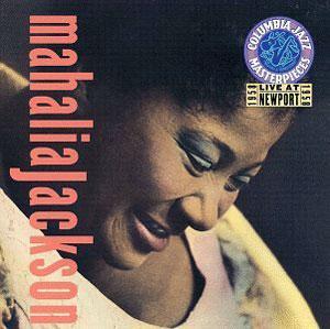 Front Cover Album Mahalia Jackson - Live at Newport