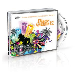 Front Cover Album Various Artists - Disco Giants Volume 12