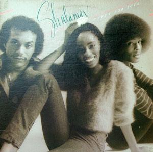 Front Cover Album Shalamar - Three For Love