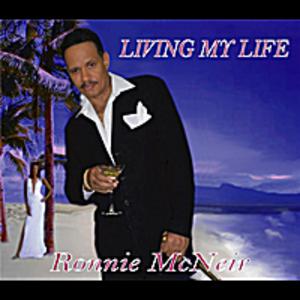 Front Cover Album Ronnie Mcneir - Living My Life