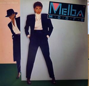 Front Cover Album Melba Moore - Never Say Never