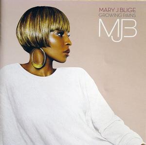 Front Cover Album Mary J. Blige - GROWING PAINS