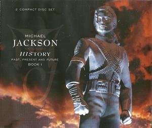 Front Cover Album Michael Jackson - HIStory Past, Present & Future, Book 1