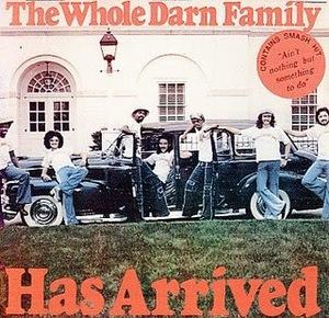 Front Cover Album Tyrone Thomas And The Whole Darn Family - Has Arrived