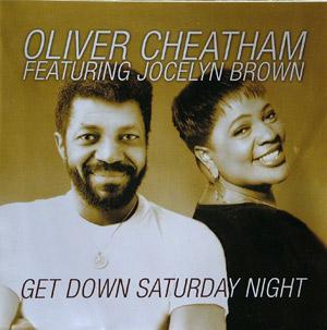 Front Cover Album Oliver Cheatham - Get Down Saturday Night
