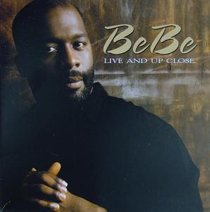 Front Cover Album Bebe Winans - Live And Up Close