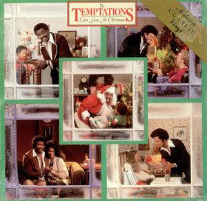 Front Cover Album The Temptations - Give Love At Christmas