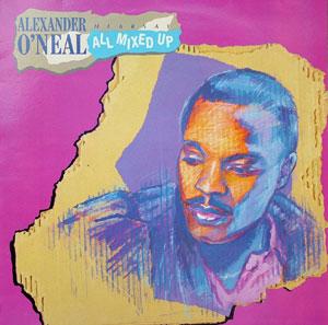 Front Cover Album Alexander O' Neal - Hearsay All Mixed Up