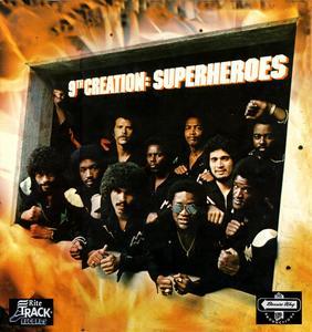 Front Cover Album The 9th Creation - Superheroes