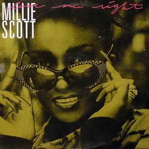 Front Cover Album Millie Scott - LOVE ME RIGHT  | 4th broadway records | CCD4004 | US