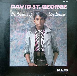 Front Cover Album David St. George - The Voices Of Dr. Dave