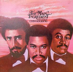 Front Cover Album The Main Ingredient - I Only Have Eyes For You