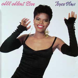 Front Cover Album Joyce Sims - All About Love