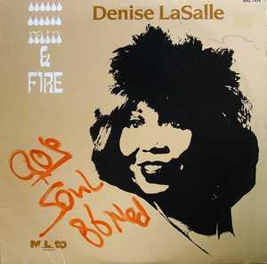 Front Cover Album Denise Lasalle - Rain And Fire