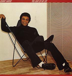 Front Cover Album Johnny Mathis - You Light Up My Life
