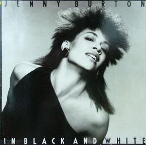 Front Cover Album Jenny Burton - In Black And White