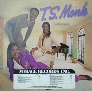 Front Cover Album T.s. Monk - House Of Music