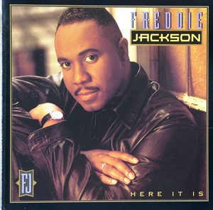 Front Cover Album Freddie Jackson - Here It Is