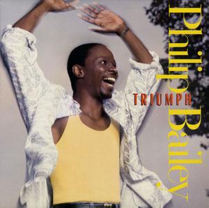 Front Cover Album Philip Bailey - Triumph  | myrrh records | MYR R 1226 | UK