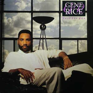 Front Cover Album Gene Rice - Just For You