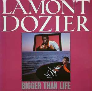 Front Cover Album Lamont Dozier - Bigger Than Life
