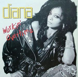 Front Cover Album Diana Ross - Working Overtime