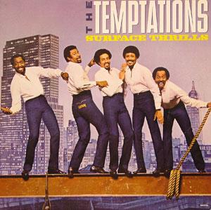 Front Cover Album The Temptations - Surface Thrills