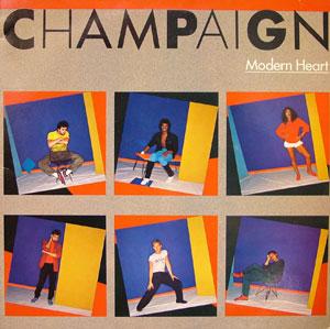 Front Cover Album Champaign - Modern Heart