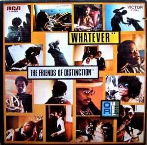 Album  Cover Forsale - The Friends Of Distinction - Whatever on  Records from 1970