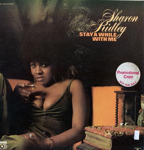 Front Cover Album Ms (sharon) Ridley - Stay A While With Me