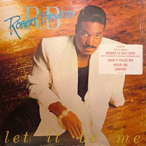 Front Cover Album Robert Brookins - Let It Be Me