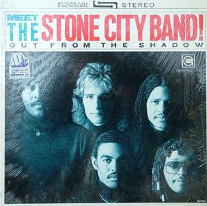 Front Cover Album The Stone City Band - Out From The Shadow