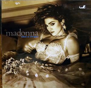 Front Cover Album Madonna - Like A Virgin