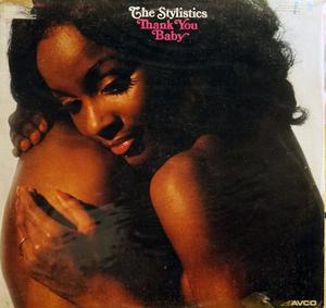 Front Cover Album The Stylistics - Thank You Baby