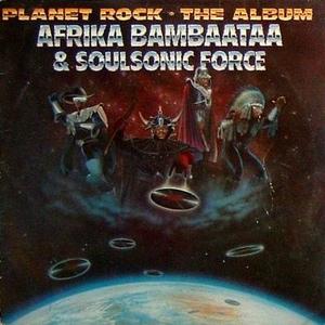 Front Cover Album Afrika Bambaataa - Planet Rock - the album