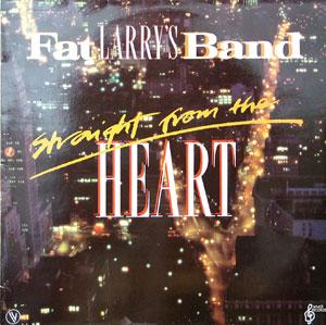 Front Cover Album Fat Larry's Band - Straight From The Heart