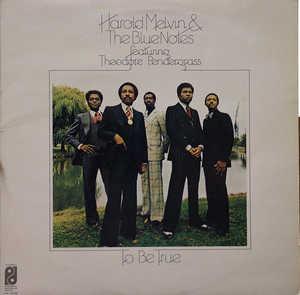 Front Cover Album Harold Melvin & The Blue Notes - To Be True