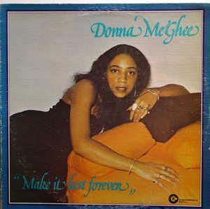 Front Cover Album Donna Mcghee - Make It Last Forever