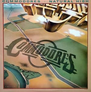 Front Cover Album Commodores - Natural High